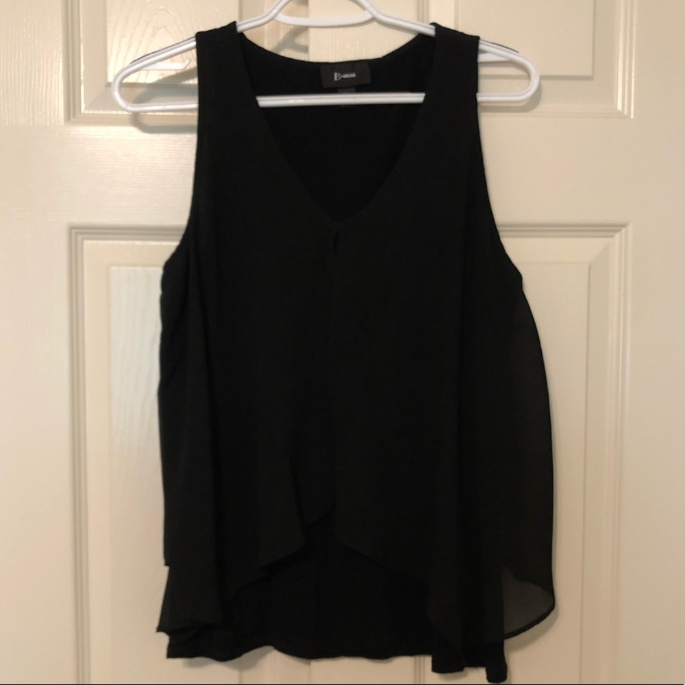 Black Tank Top Blouse
